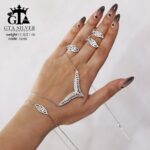 سرویس نقره میکرو زنجیری کد 12093 - Image 4