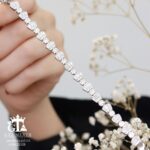 دستبند نقره میکرو کد 22125 - Image 3