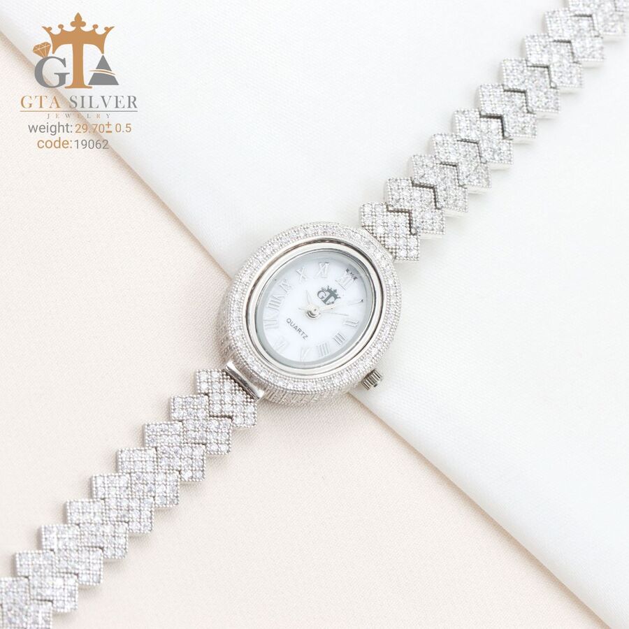 3bf6e00e-09d0-4099-9378-ebc2ecbb2a72.jpg ساعت نقره GTA کد 19062 - Image 1