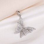 مدال نقره میکرو پروانه کد 21443