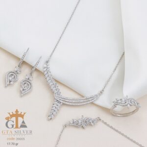 سرویس نقره سوپر میکرو زنجیری کد 39005