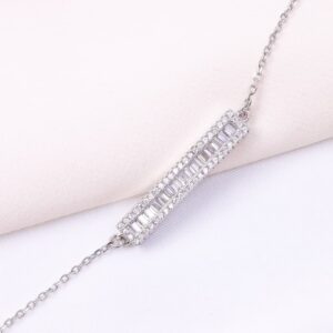 دستبند نقره میکرو کد 1903