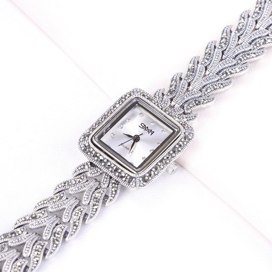 3ddebee0-212b-4890-b1af-7d732cfd4232.jpg ساعت نقره سما کد 18011 - Image 1