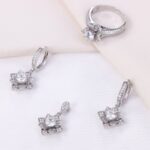 نیم ست نقره میکرو کد 16014