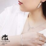 سرویس نقره میکرو زنجیری کد 12109 - Image 2