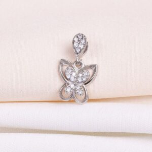 مدال نقره میکرو پروانه کد 21468