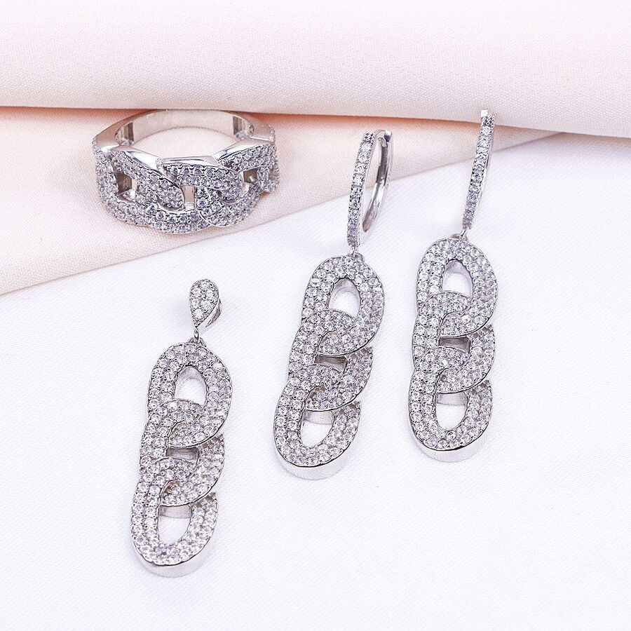 3f9866cd-3e9a-4eb2-8550-694961b066c8.jpg نیم ست نقره میکرو کد 16226 - Image 1