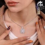 نیم ست نقره کد 16675 - Image 4