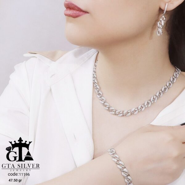 سرویس نقره مارسا طرح کارتیر کد 11196 - Image 2