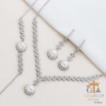 سرویس نقره میکرو زنجیری مرواریدی کد 12120