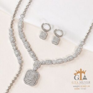 سرویس نقره مارسا طرح امرالدکات کد 11157