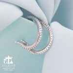 گوشواره نقره میخی میکرو کد 25053 - تصویر 4