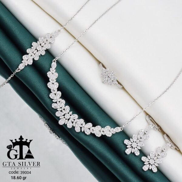 سرویس نقره مجلسی سوپر میکرو زنجیری کد 39004 - Image 3