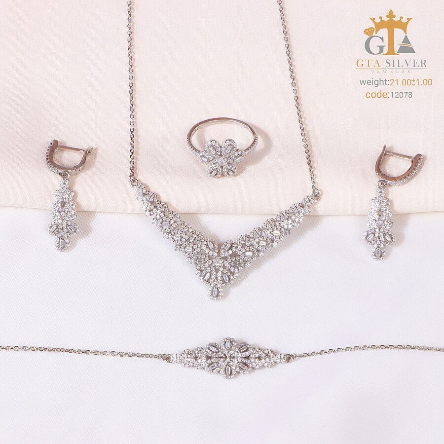 4472f832-61f7-4b2a-86fe-3c862f1384a4.jpg سرویس نقره میکرو زنجیری کد 12078 - Image 1