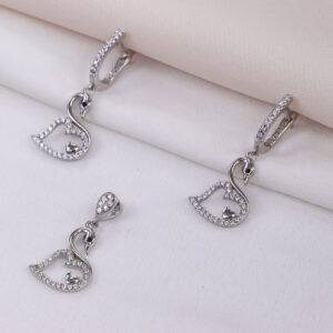 نیم ست نقره میکرو کد 16376