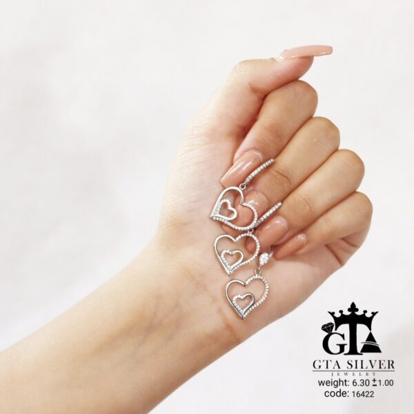 نیم ست نقره میکرو کد 16422 - تصویر 3