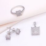 نیم ست نقره میکرو کد 16244 - Image 3