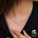 مدال نقره زنانه فلاور میکرو کد 21915 - Image 2