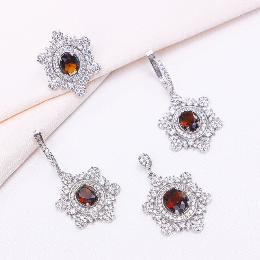 48520b0c-7fce-4578-979d-b9f9b00c259c.jpg نیم ست نقره میکرو کد 16263 - Image 1