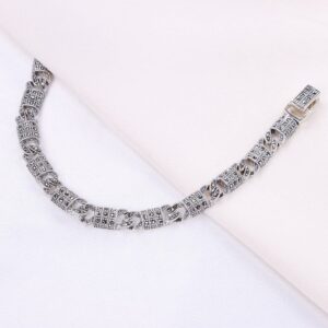 دستبند نقره مارگازیت کد 37004