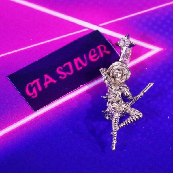 مدال نقره میکرو کد 21613 - تصویر 3