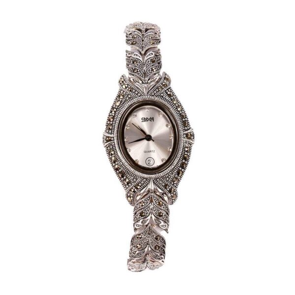 ساعت نقره سما کد 18014 - Image 3