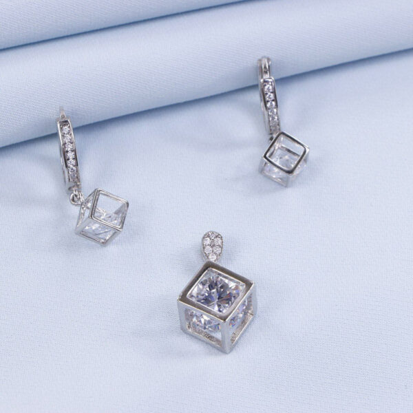 نیم ست نقره میکرو کد 16381 - تصویر 2