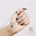 نیم ست نقره میکرو کد 16082 - Image 3