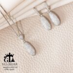 نیم ست نقره میکرو کد 16419 - تصویر 3