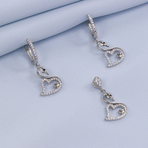 نیم ست نقره میکرو کد 16376 - تصویر 2