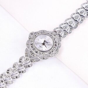 ساعت نقره سما کد 18091