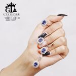 نیم ست نقره میکرو کد 16587 - Image 3