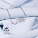 مدال نقره میکرو طرح ضربان قلب کد 21683 - تصویر 3