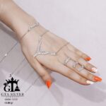 سرویس نقره ظریف مجلسی میکرو زنجیری کد 12122 - Image 4