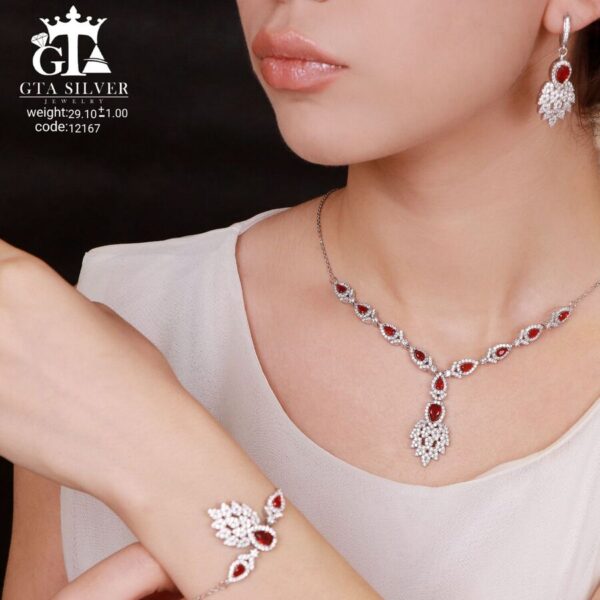 سرویس نقره میکرو زنجیری کد 12167 - Image 2