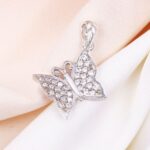 مدال نقره میکرو پروانه کد 21360