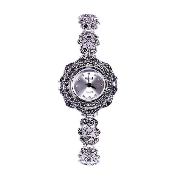 ساعت نقره سما کد 18018 - Image 3