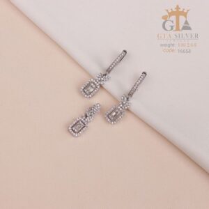 نیم ست نقره میکرو کد 16658