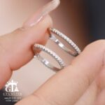 گوشواره نقره میخی میکرو کد 25053 - تصویر 3