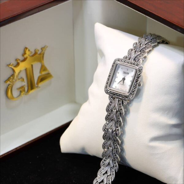 ساعت نقره سما کد 18011 - Image 2