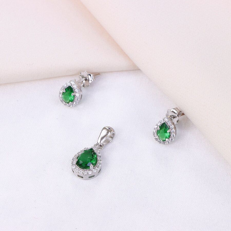 535d3eef-fa14-4e98-9290-0b518d8ccd47.jpg نیم ست نقره میکرو کد 16304 - Image 1