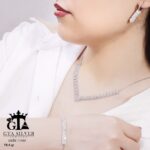 سرویس نقره میکرو زنجیری کد 12108 - Image 2