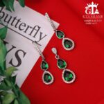 نیم ست نقره کد 16673 - Image 3