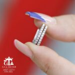 گوشواره نقره میخی میکرو کد 25022 - تصویر 3