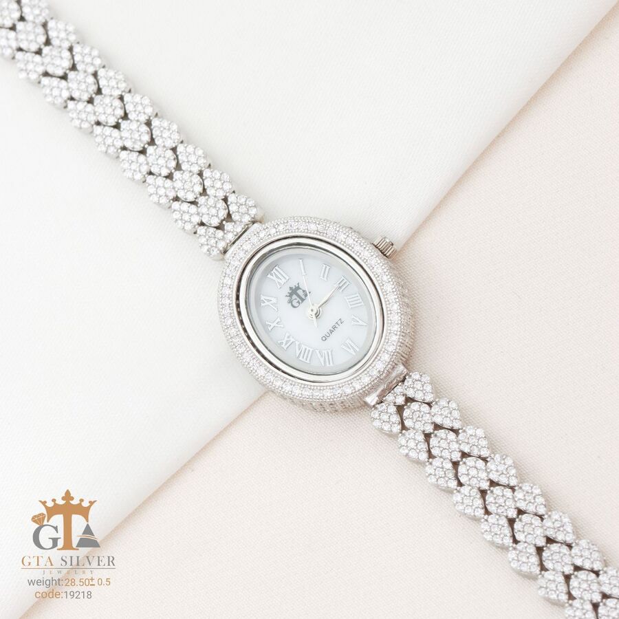 5486e144-e2e6-45cf-9c02-067aa2729cd1.jpg ساعت نقره GTA کد 19218 - Image 1