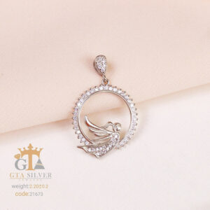 مدال نقره میکرو فرشته کد 21673