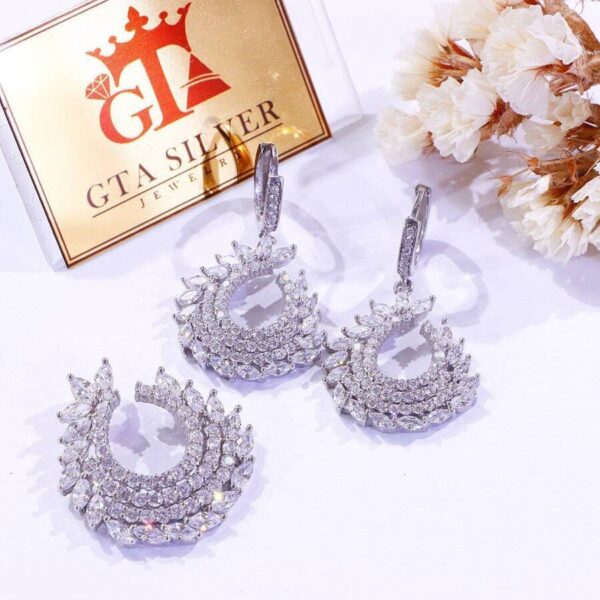 نیم ست نقره میکرو کد 16247 - Image 2