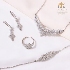 سرویس نقره میکرو زنجیری کد 12076