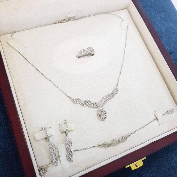 سرویس نقره میکرو زنجیری کد 12014 - Image 2