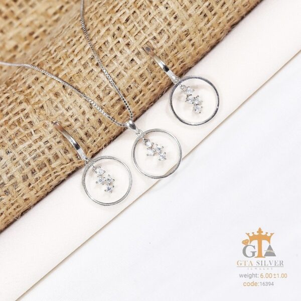 نیم ست نقره میکرو کد 16394 - تصویر 2